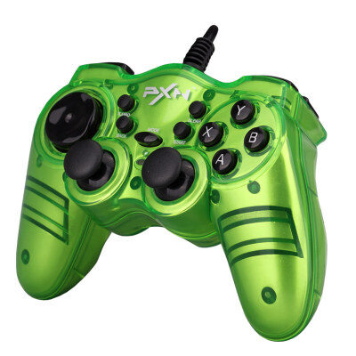 

Lester (PXN) PXN-8103 Battle 3 Wired Shock Game Handle Apple Green