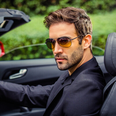 

Molong driving sunglasses mens polarizer driver dedicated day&night driver night vision goggles ML-103E