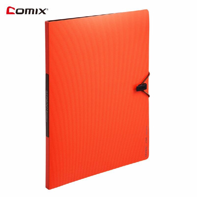 

Comix Portable A4 File Folder with 20 Pockets Documents Paper Organizer Holder for Business Office School Students Supplies