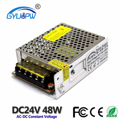 

24v power supply 2A 48W Led Driver Transformer 110v 220v AC to dc for LED Strip Light Lighting AC-dc Power Adapter