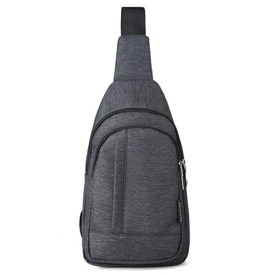 

Jingdong Supermarket Moqisi MOKIS canvas chest bag men&women casual outdoor sports bag Messenger bag shoulder bag MKXB001-k khaki