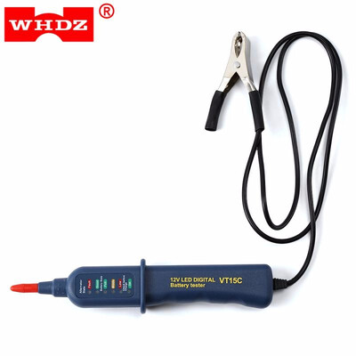 

WHDZ VT15C 12V Car Battery Alternator Tester with LED Indicator