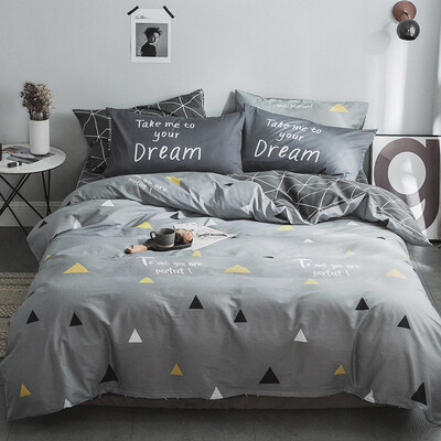 

Jiuzhou deer European cotton four-piece high count cotton bed linen quilt cover double bed set dream Sarati 1518 m bed 200230cm