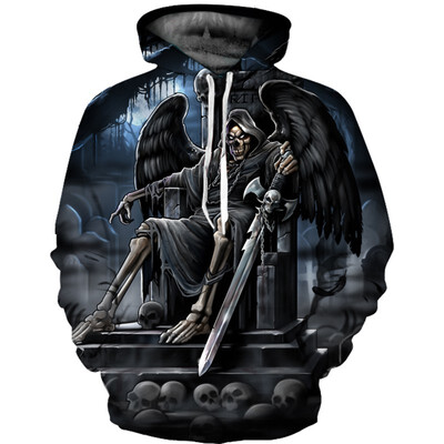 

Mens Hoodie 3D Printed Women Pullover Sweater