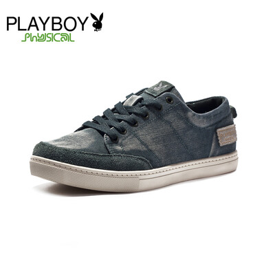 

PLAYBOY brand,New,Korean style,Fashional,Leisure,Plain canvas,Men's shoes