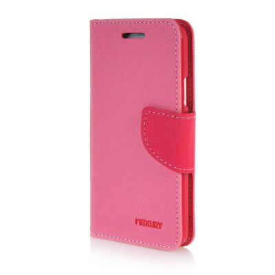 

MOONCASE Cross pattern Leather Wallet Flip Card Slot Pouch Stand Shell Back Case Cover for Samsung Galaxy A3 Pink