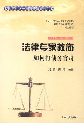 

法律专家为民说法系列丛书法律专家教您如何打债务官司