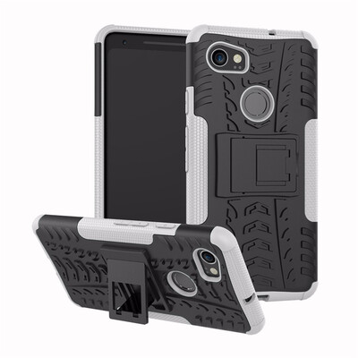 

Goowiiz Phone Case For Google PixelPixel XLPixel 2Pixel 2  Armor Tire Texture Rugged Protection PCTPU