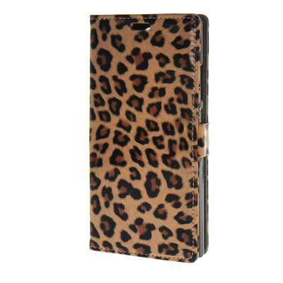 

MOONCASE чехол для BLU Life 8 XL Flip Leather Wallet Pouch Card with Kickstand Case Cover Leopard