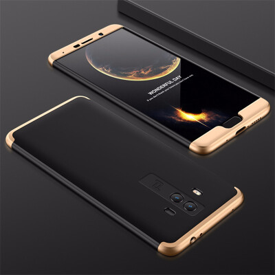 

Goowiiz Phone Case For Huawei Mate 10Mate 10 ProHonor 9 Lite Fashion Color collision 360 Degree Coverage PC Protection