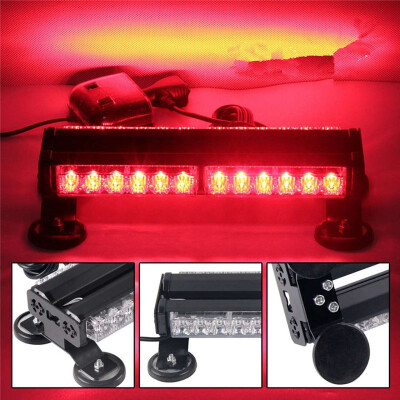 

24led strobe warning light high power 24W long ceiling lamp pole lamp double sided 2 section bar warning light