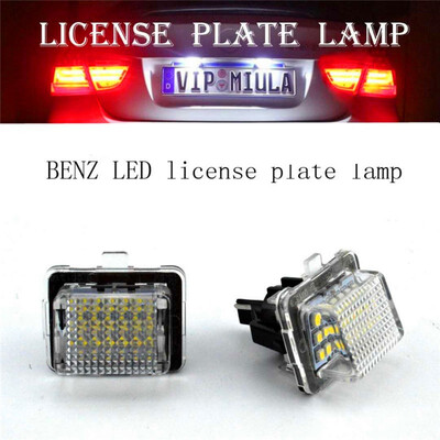 

2PCS Mercedes LED license plate light W204W212W216W221W207