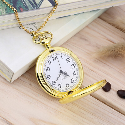 

New Retro Vintage Antique Quartz Necklace Pendant Pocket Watch 3 Colors