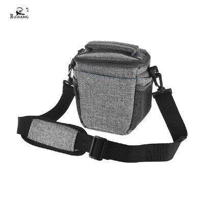 

Romacci HUWANG Portable Water Resistant Camera Shoulder Bag with Single Shoulder Sling Waterproof Rain Cover for Canon Nikon Sony