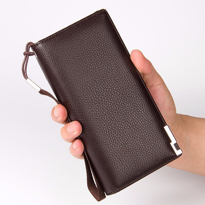 

Leisure Mens Handbag Long Wallets Multifunctional Wallet