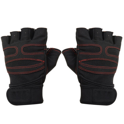 

​LAC Sports Gloves Half-finger Anti-slip Mittens Wrist Support