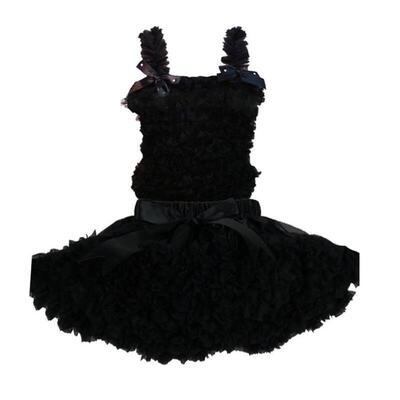 

Buenos Ninos Girl's Pure Chiffon Dance Pettiskirt Tutu Set 11 Colors