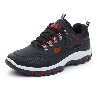 

Spring Autumn Winter Men Casual Shoes Breathable Warm Pu Leather Upper Durable Rubber Outsole Lace-up Foo