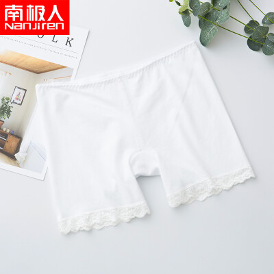 

Anjiji Nanjiren 2 loaded modal sexy safety pants anti-light pants comfortable leggings boxer womens underwear white two-shaped code