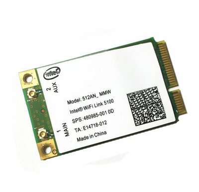 

Wireless Adapter Card for Intel 5100 5100agn WIFI 512AN_MMW 300Mbps Mini full PCI-E WLAN 245GHz Module for dell acer asus