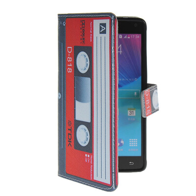 

MOONCASE Pattern Style Leather Side Flip Wallet Card Slot Pouch Stand Shell Back ЧЕХОЛ ДЛЯ Samsung Galaxy Note 4 N9100