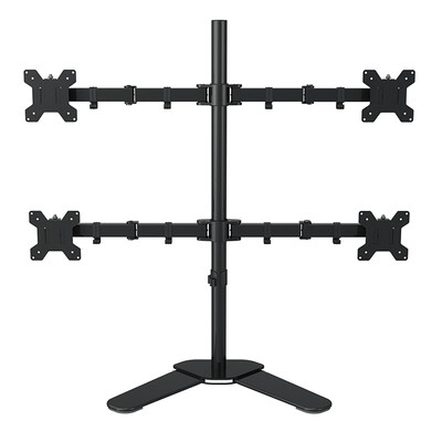 

Zhiercheng ML6884 Four-screen monitor bracket 4 screen computer bracket splicing multi-screen viewing LCD computer bracket desktop desktop bracket pedestal directly on the desktop