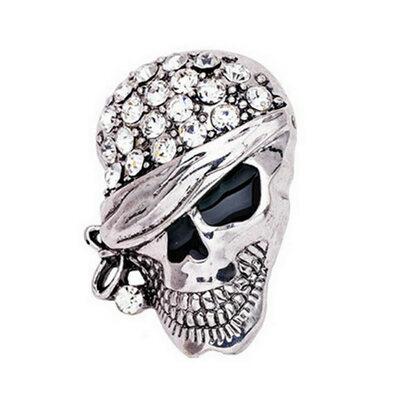 

Yoursfs Hot Christmas brooch Suzuka Halloween chest pin skull head design