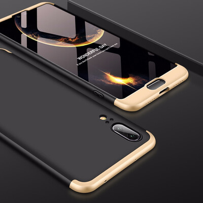 

Goowiiz Phone Case For Huawei P20P20 ProP20 LiteNova 3E Fashion Color collision 360 Degree Coverage PC Full Protection