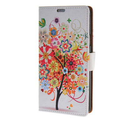 

MOONCASE Case for Samsung Galaxy Note 5 Leather Flip Wallet Style and Kickstand Case Cover [Cute Pattern] Design / a18