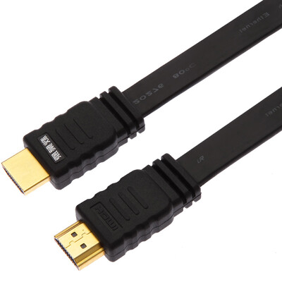 

Акихабара (CHOSEAL) QQ002T1D5 HDMI цифровой высокой четкости плоский кабель версия поддерживает 3D 1.5 1.4 ярдов