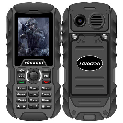 

первоначально huadoo н1 для телефона 2.0 "mtk6261a бурные dustproof телефон 1700mah shockproof открытый телефон на нескольких языках