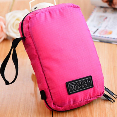 

Waterproof Travel Makeup Case Toiletry Purse Organizer Hanging Wash Cosmetic Bag