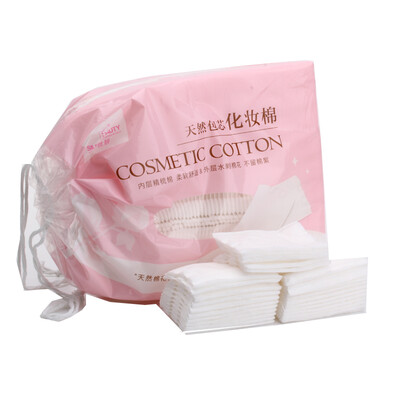 

Silk cotton cotton natural core cotton 222 pieces of makeup remover makeup unloading water mask three layers thickening natural