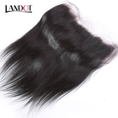

9A Ear to Ear 13x6 inch Full Lace Frontal Closure Mongolian Body Wave Virgin Hair Closure Mongolian Straight Human Hair Closures
