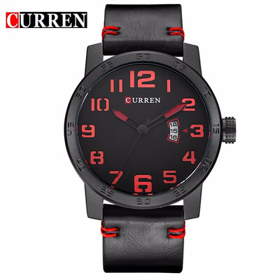 

Curren 2017 men watches relogio masculino luxury military wristwatches fashion casual quartzwatch water Resistant calendar 8254