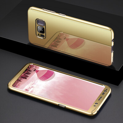 

GANGXUN®Samsung Galaxy S8S8 Plus 360 Degree Full Cover 3 in 1 Plating Phone Hard Protective Case