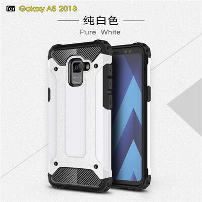 

Goowiiz Phone Case For Samsung Galaxy A8 2018A5 2018 King Kong Armor Fashion Bumper PC TPU Prevent falling