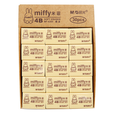 

Chenguang (M & G) MF6305 мультфильм студент экзамен искусство рисунок 4B небольшой ластик 30 штук 31 * 21 * 14 мм