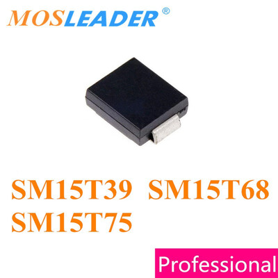 

Mosleader SM15T39 SM15T68 SM15T75 SMC 500PCS DO214AB DO-214AB SM15T39A SM15T39CA SM24T68A SM15T68CA SM15T75A SM15T75CA TVS