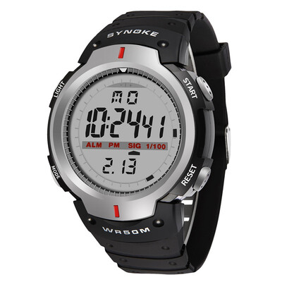 

Electronic watch sports mens waterproof multi-function outdoor climbing watch large screen