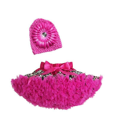 

Буэнос Нинос Девушки Туту Pettiskirt С пион цветок Хат Набор