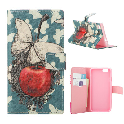 

MOONCASE ЧЕХОЛ ДЛЯ Huawei Ascend P8 Flip PU Leather Fold Wallet Card Slot Kickstand Back [Pattern series] /a08