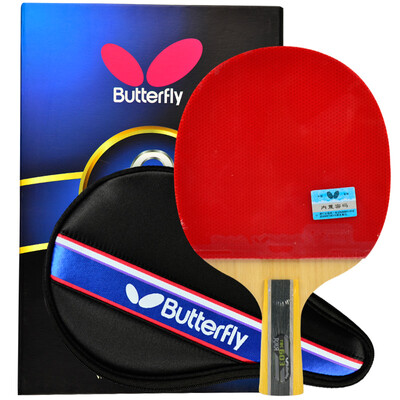 

Butterfly Butterfly 2-star table tennis racket double-sided anti-plastic table tennis board 202 straight shot single film