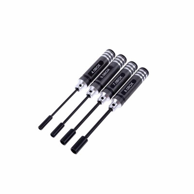 

RC Tools Metal Hex Key Socket Screwdriver Screw Drivers Wrench for RC Helicoper Models 40mm 55mm 70mm 80mm 20432 RM407 Remote