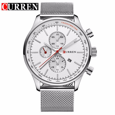 

CURREN Watch Men Fashion Casual Full Sports Watches Relogio Masculino Business relojes Quartz watch 8227