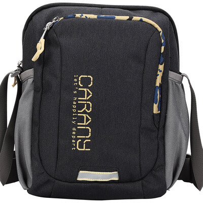 

Cara sheep (Carany) CX4639 черный мешок плеча спортивный открытый мешок отдыха Сумка Messenger