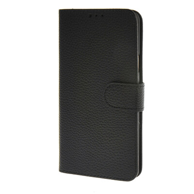 

MOONCASE Samsung Galaxy А7 чехол Лич Слот кожи Кожа карт бумажника сальто кронштейн задней стороны обложки черный