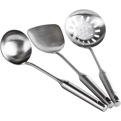 

【Jingdong Supermarket】 Wei Ai pot spatula spoon spoon stainless steel cooking shovel shovel fried kitchen utensils set three kitchen supplies CT15-3T