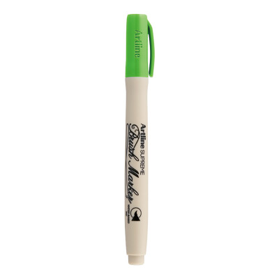 

Japanese flag Shachihata Artline SUPREME student childrens drawing tools painting painting art colorful brush yellow green EPF-F