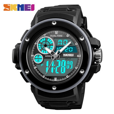 

SKMEI For men watch Casual chronograph fashion street Sport watch 50 m Waterproof Digital wrist watch Relogio masculino 1341